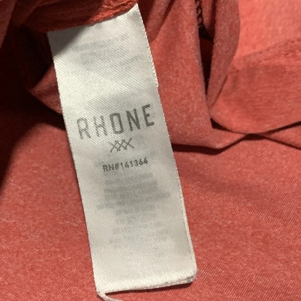 Lot of 2 - RHONE Men's Reign Short Sleeve Shirts Athleisure Comfort Red Blue XL - Picture 15 of 16